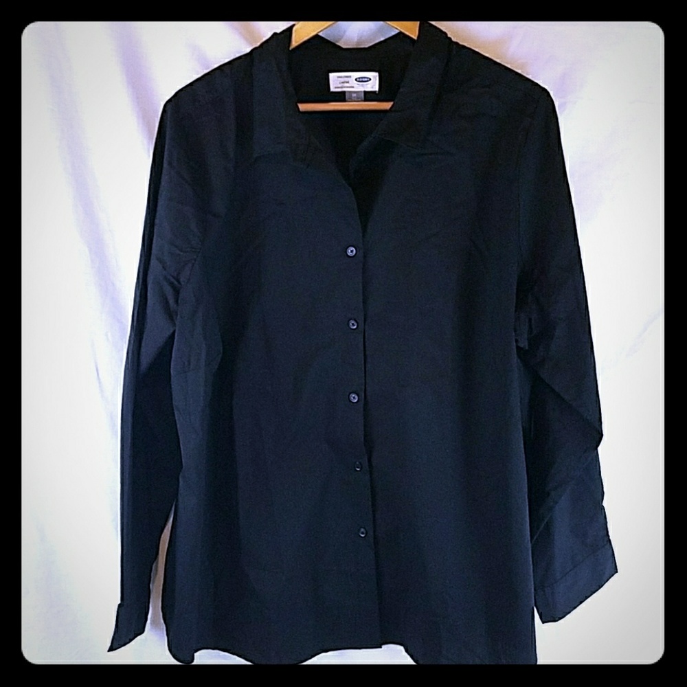 Black Button Up Dress Shirt
